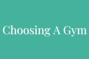 Choosing A Personal Trainer